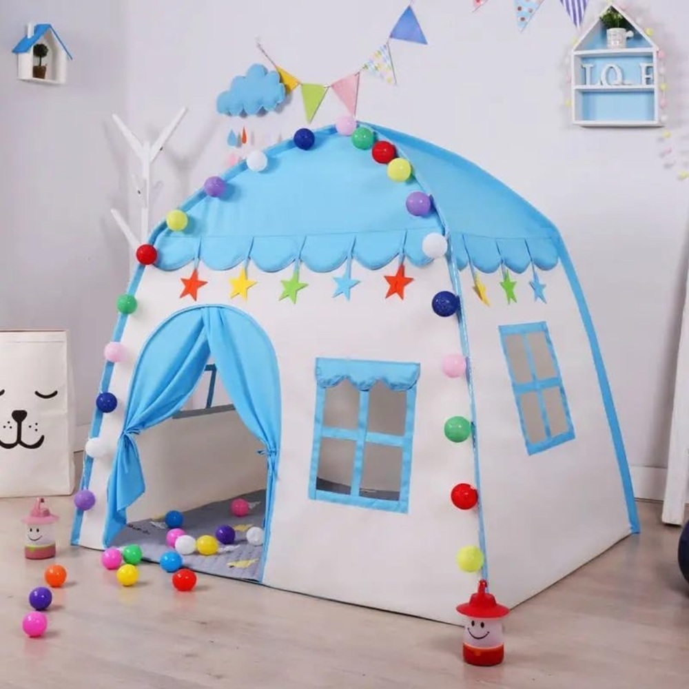 Colorful Play Tent for Kids Indoor/Outdoor Playhouse